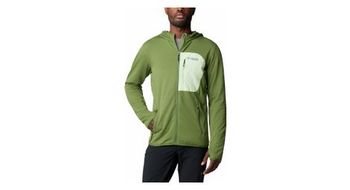 Vellon con capucha columbia triple canyon grid verde