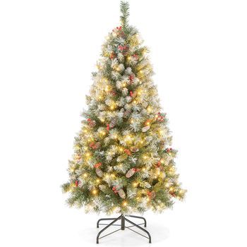 150cm Árbol De Navidad Artificial Costway 82 X 82 X 150 Cm