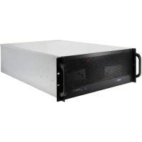 servidor inter-tech 4u-465m2 doble mini-itx 6 bahias 4u rack negro
