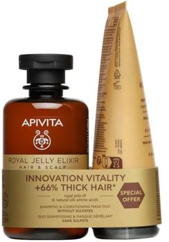 Apivita Royal Jelly Elixir Champú 250 ml + Acondicionador 150 ml​
