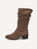 caprice bootie beige made of leather with block heel size 375