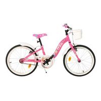 bicicleta ninos 20 pulgadas barbie rosado 7 anos
