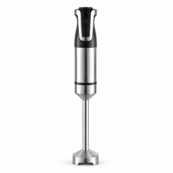 Batidora de Mano 1000W, Batidora Eléctrica KC-069 con 2 Velocidades y Turbo, Pie Desmontable, Cuchillas de Acero Inoxidable, Diseño Ergonómico, Apta para Lavavajillas, Plateada