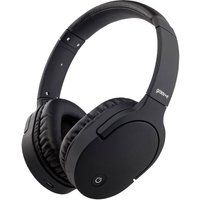zen gv-bt1100 wireless bluetooth noise-cancelling headphones - black black
