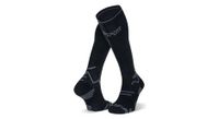 calcetines bv sport trail compression negro   gris