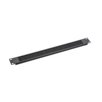 kimex panel pasacables para armario rack 19 con cepillo 1u