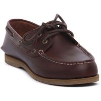timberland mocasines boat 2 eye burgundy para mujer