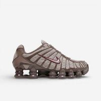nike zapatillas shox tl pumice night maroon womens para mujer