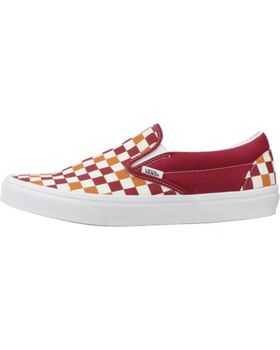 de VANS OFF THE WALL MOCASINES HOMBRE VANS MODELO CLASSIC SLIP-ON COLOR ROJO RED