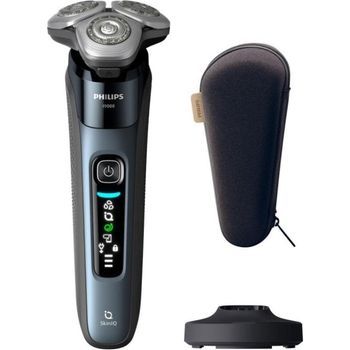 Afeitadora Philips I9000 X9001/10 Húmedo Y Seco Skiniq Azul Bluetooth Cabezal 360° Autonomía 50 Min