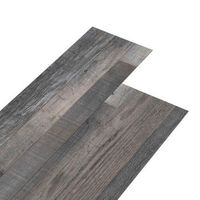 laminas de suelo de pvc autoadhesivas madera industrial vidaxl