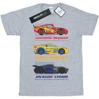 dessins animes camiseta manga larga racer profile para nina