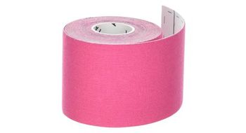 Banda de sujecion kinesiologica tarmak 5 cm x 5 m rosa
