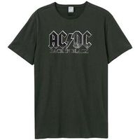 amplified clothing camiseta back in black para mujer