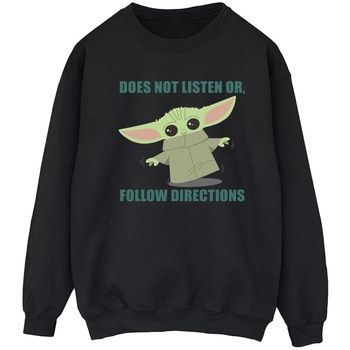 Disney Jersey The Mandalorian Does Not Listen para mujer