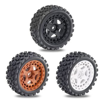 4PCS Llantas y Ruedas Mejoradas para Arrma 1/18 2S Typhon Grom Autos RC Modelos Repuestos Accesorios