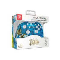 rock candy wired controller zelda licenciado - switch 1