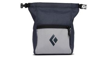 Bolsa  p de t  p iza diamante negro mondito gris