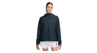 chaqueta impermeable nike trail azul  mujer
