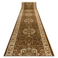 alfombra de pasillo heat-set royal agy 0521 marron 150 cm 150x250 cm
