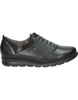 zapatos de piel con cuna para mujer fluchos susan f0354 negro 37