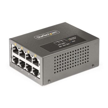 Inyector PoE++ StarTech.com 4 Puertos Multigigabit 5Gbps 95W