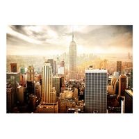 papel pintado 3d - peinado por el viento 150x105 cm