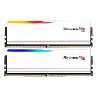 memoria ram gskill ripjaws m5 rgb f5-5200j4040a16gx2-rm5rw 32gb 2x16gb ddr5 5200mhz cl40 kit dual channel rgb blanco intel xmp
