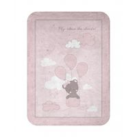 manta de bebe super suave 80110 cm dream big rosa