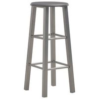 pack 2 uds taburetes de bar  taburete de cocina  taburete alto mdf gris antracita