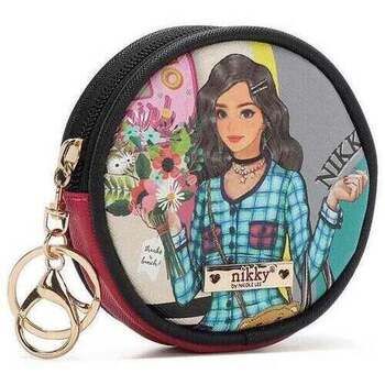 Nikky By Nicole Lee Cartera LLAVERO CON MONEDERO REDONDO (NIKKY GOES SHOPPING) para mujer