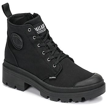 Palladium Zapatillas altas PALLABASE TWILL para mujer