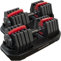 mancuernas ajustables  set de pesas para gimnasio en casa r mancuerna regulable con discos r entrenamiento fuerza y musculacion