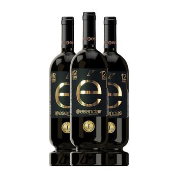Esencias Vino Tinto «é» Premium Edition 12 Meses Vino Crianza 75 Cl 13% Vol. (pack De 3 Unidades)