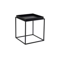 mesa baja de metal koala 45 x 45 x 52 cm - negro
