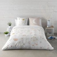 haciendo el indio - funda nordica estampada cama 105 - algodon extrasuave - incluye 1 o 2 fundas de almohada - flowers chao