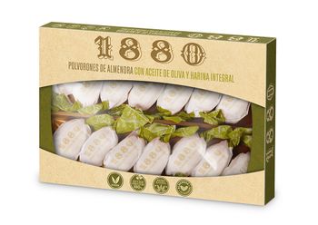 Polvorones artesanos de almendra con aceite de oliva 1880 - 310g