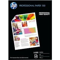 HP Papel láser brillante profesional de 150 g/m²- 150 hojas/A4/210 x 297 mm