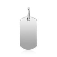posibilidad de grabar el colgante de plata