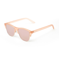 gafas de sol hawkers frozen nude - rose gold classic flat
