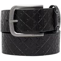 calvin klein jeans cinturon round buckle aop 35mm fixed lv04d7131g para hombre