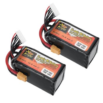 Batería ZOP Power 29.6V 1300mAh 120C 8S Li-polímero con conector XT60 para el dron cuadrado FPV SEQURE SQFPV Heison 5X