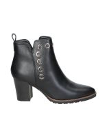 botines de tacon hispaflex 2521 en color negro 36