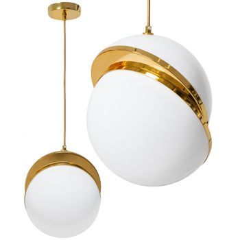 Lámpara App481-1cp White/gold