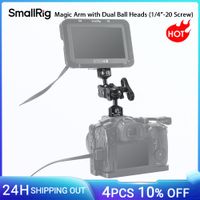 brazo magico smallrig con cabezales de bola duales tornillo de 14r-20 ajuste de rango completo de 360 grados para monitor luz led -2070b