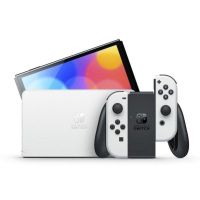 nintendo switch oled blanca