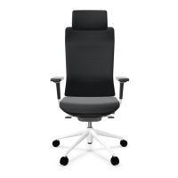 actiu tnk flex pure black silla de oficina negra