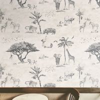 papel pintado safari papel autentico 200x280cm 8 hojas