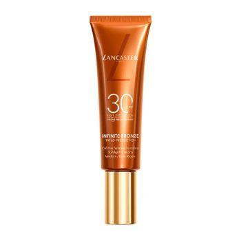 Lancaster Bases Maquillaje Infinite Bronze Protector Solar Facial Spf30 Con Maquillaje