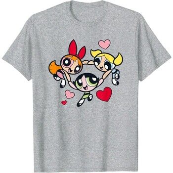 Dessins Animés Camiseta Heart para niña